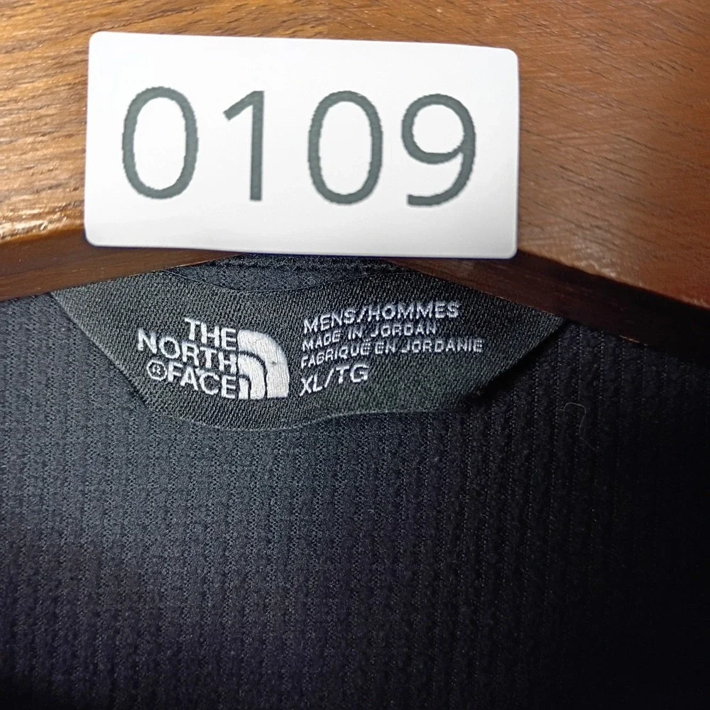 The North Face Mens Windwall Softshell Jacket Black‎ Full Zip Mock Neck XL